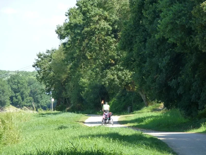 Route secondaire sur l'Eurovélo 6 / la Loire à vélo