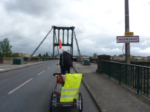 L'arrivée à Marmande