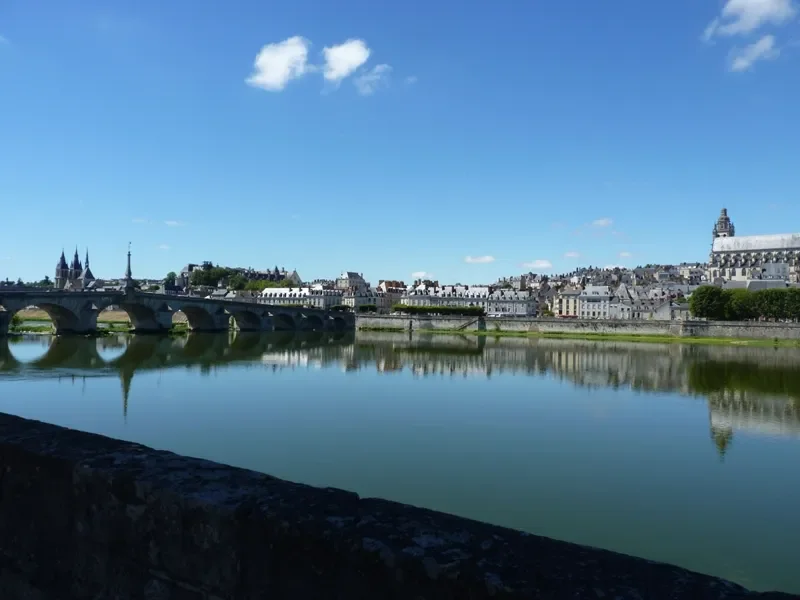 la ville de Blois et la Loire