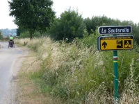 Balisage d’itinéraire provisoire sur l’Eurovélo 6 / la Loire à vélo