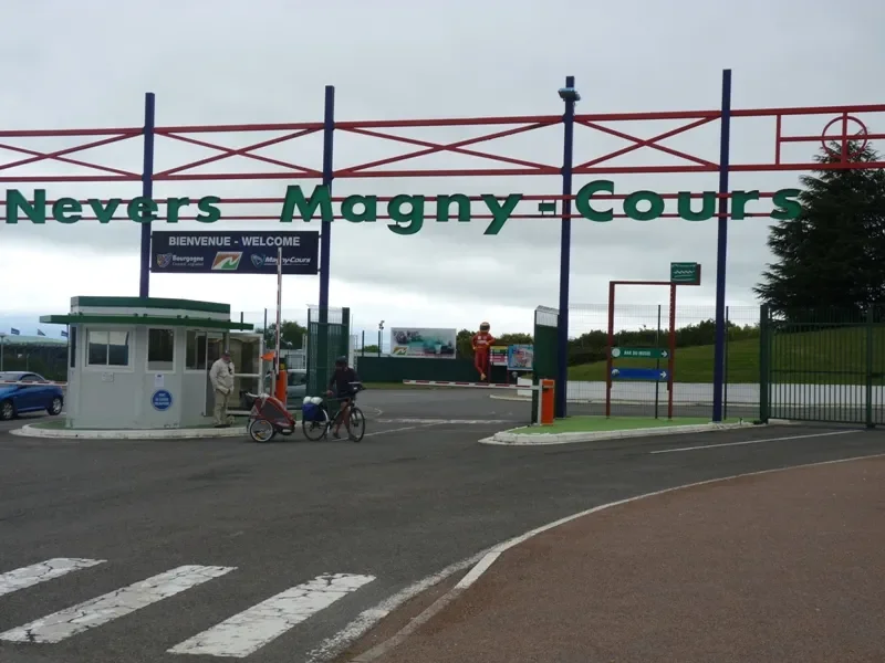 visite du circuit de Nevers Magny-Cours