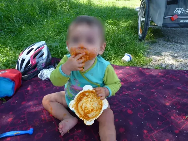Alice aime les spaghettis !
