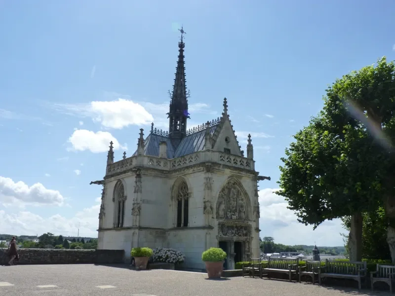 château royal d'Amboise : la chapelle Saint-Hubert
