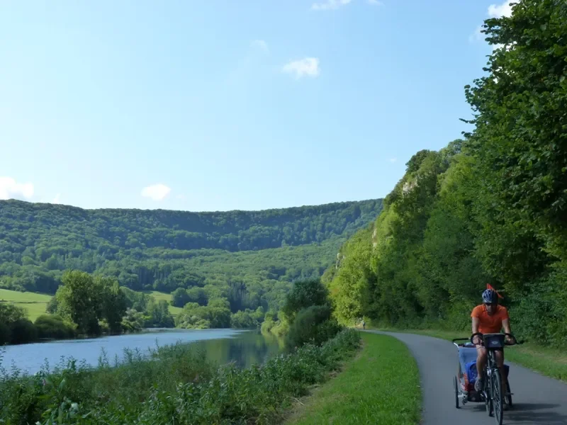 le Doubs - Eurovélo 6 / la Voie Bleue