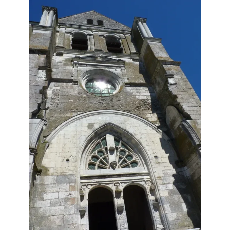 un clocher en chemin - Eurovélo 6 / la Loire à vélo