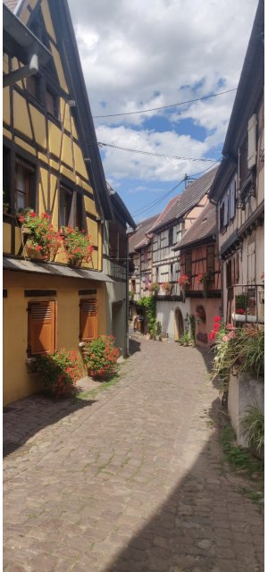Photo : un village alsacien