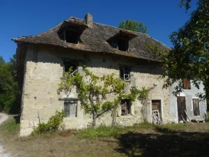 ViaRhôna dans le Bugey - ancienne ferme