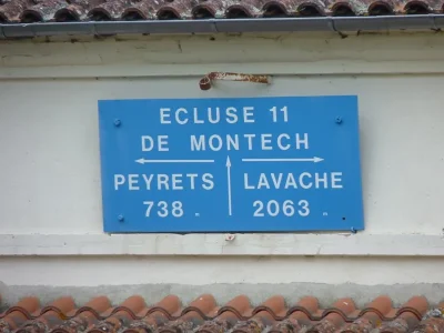 écluse de Montech - canal de Montech à Montauban