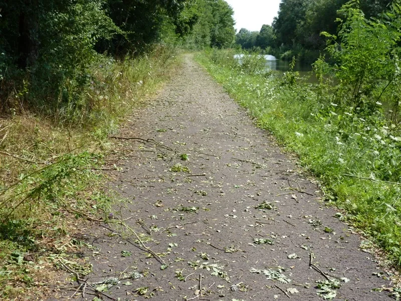 les traces de la tornade le lendemain