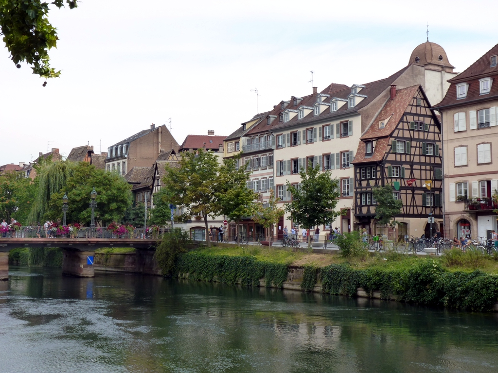 Photo : canaux de Strasbourg